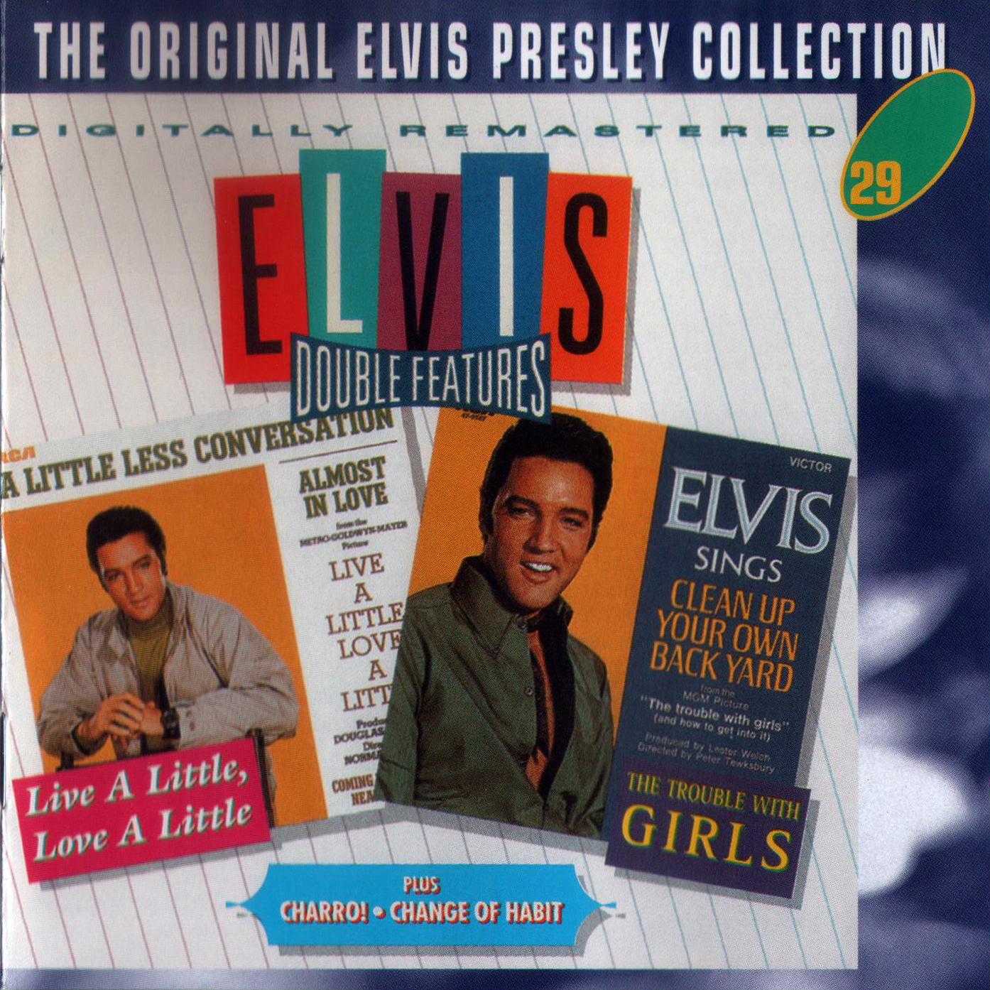 Elvis Presley  The Original Elvis Presley Collection 29; Live A Little : Front